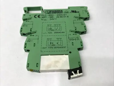 Used PHOENIX CONTACT PLC-BSC-24DC/21, 2966016, & 2961105 Relays & Switches | Maverick Industrial Sales #1109975