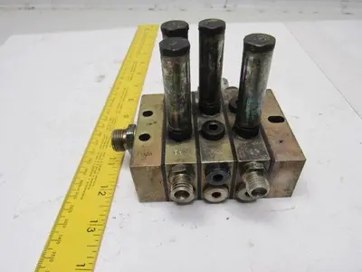Vogel VPG Centralized Lubrication Distribution Block  (2)3S & 6S