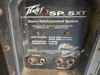 Used PEAVEY SOUND SYSTEM Commercial Audio/Visual Equipment Michigan US | Miedema Asset Management Group #1341876