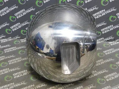 Ball Valve Ball 5-3/8" Bore 7-1/4" Bore Length 5" Flat Base Diameter Used