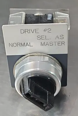Allen Bradley 800T-J2 Series T 3 Position Selector Switch loc4B18