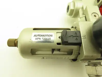 Automation 720635 Pneumatic Air Filter Regulator Lockout Valve 160PSI 3/8" NPT