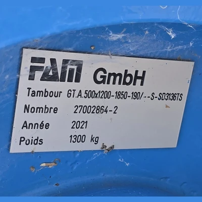 NEW 2019 FAM GMBH GT.A.630X1200-1800-100/--S--STL2220TS