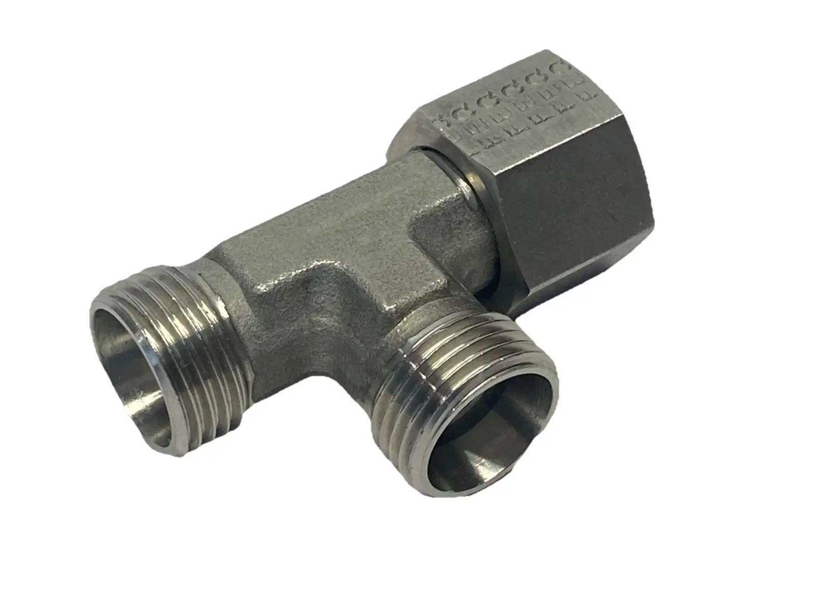 D6565-L12-L12-SS | Brennan Industries D6602-L12-L12-L12-SS-X Tee Without Nuts M18x1.5 - New Other