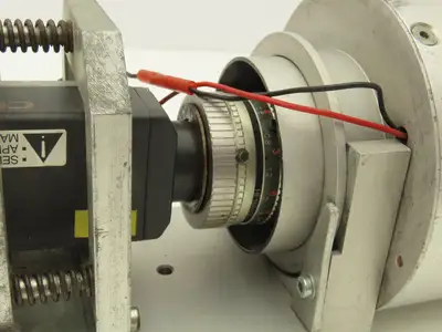 Hitachi KP-M2RP Camera Near-Infrared Monochrome CCD Industrial Lens HF16A-2M1