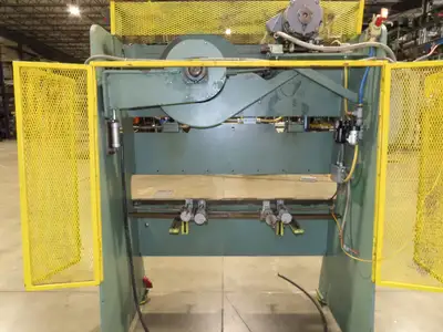 Chicago Mechanical Press Brake 25 Ton 6' Ram 2" Stroke 1.5Hp 460V  Missing valve