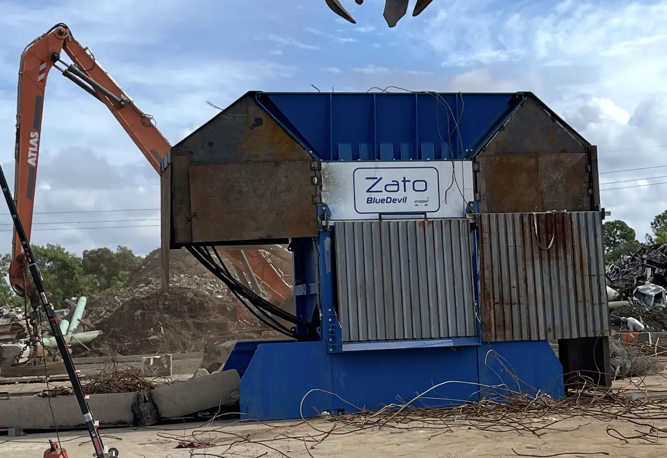 Used ZATO BLUE DEVIL Shredders Illinois US | RyCat Machinery #1420494
