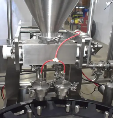 USED 2018 Modern Packaging Inc DR Rotary Filling and Sealer