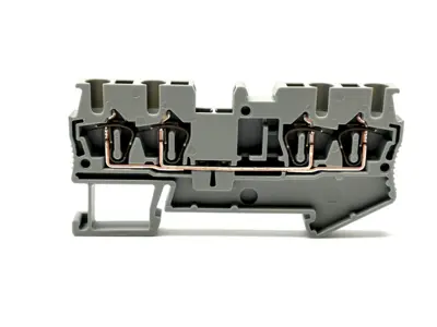 ST 2,5-QUATTRO,ST 2.5-QUATTRO,3031306 | Phoenix Contact Typ ST 2,5-QUATTRO Feed-through Terminal Block 3031306 LOT OF 10 - Used