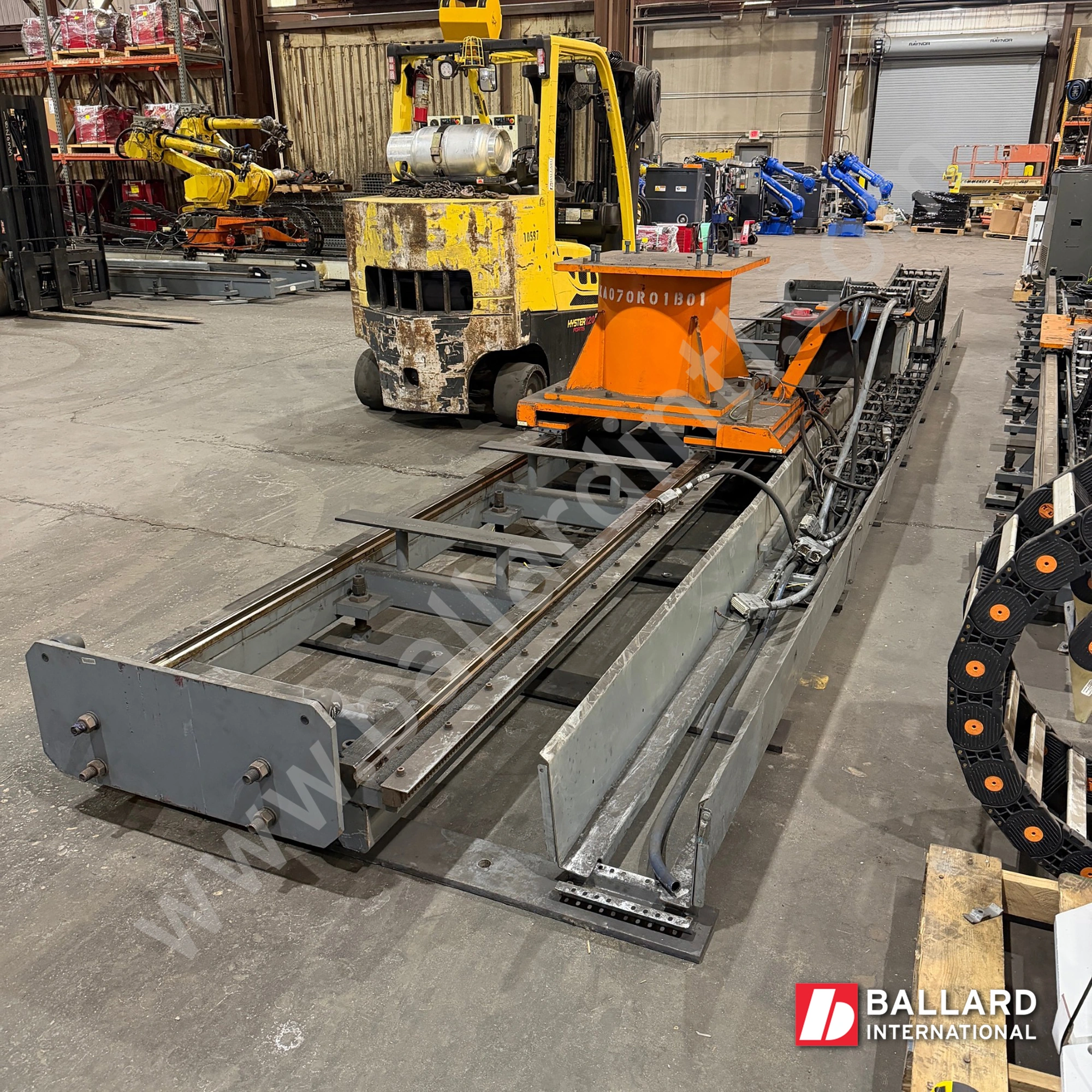 FANUC RTU Gen VI SD-S Robot Linear Rail w/ Riser – 8 Meter