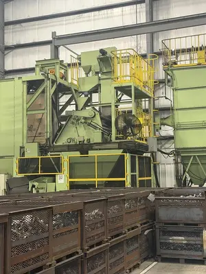 New | in-Stock 2000 SINTO CNDR-22 Tumble Shot Blaster (Tumblast) Pennsylvania US | Shot Blasting Equipment #1182222