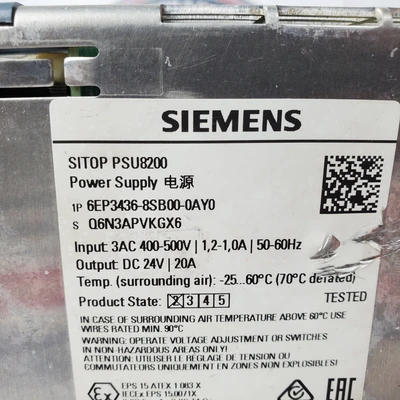 Siemens 6EP34368SB000AY0 PLC Processors | American Industrial Supply Co. (5)