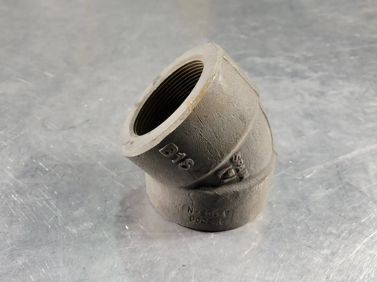 2", 45 Deg. Elbow, FPT, B16