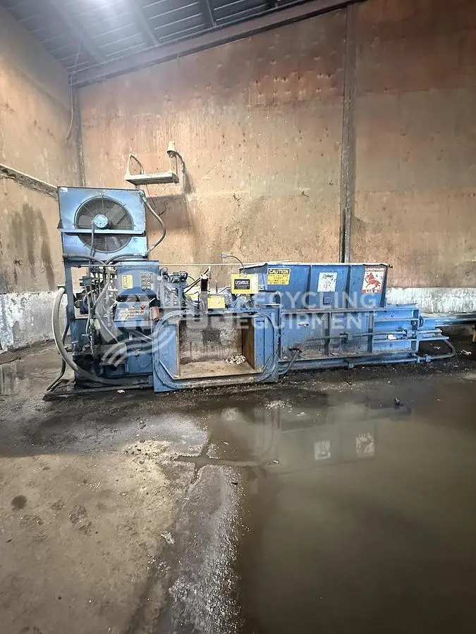 Used LOGEMANN 245-AT-1 2 RAM HORIZONTAL BALER Balers Ohio US | US Recycling Equipment #1465917
