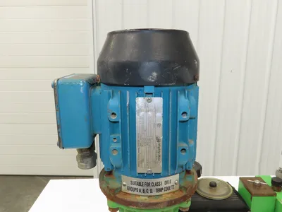Pulsafeeder Pulsar 25H Hydraulic Diaphragm Metering Pump 17.5 GPH 1/2" Flanged