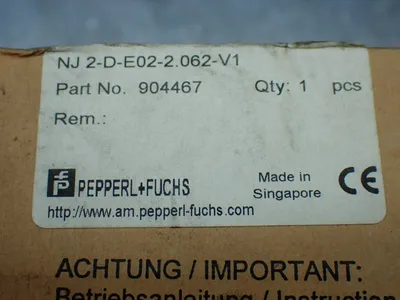 New | in-Stock PEPPERL+FUCHS NJ2FE022.062V1 Proximity Sensors Ohio US | HGR 24 #896849