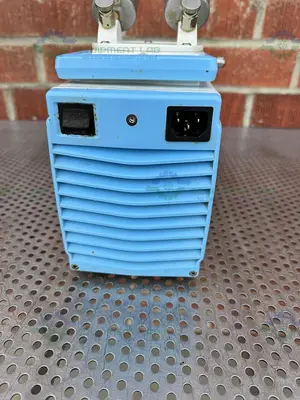 USED CHINA GM-0.50 DIAPHRAGM VACUUM PUMP 200MBAR, 110V, W/ 30L/MIN PUMPING SPEED
