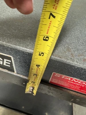 Standridge PRECISION Granite Table Surface Inspection Plate 36" x 24" x 5"