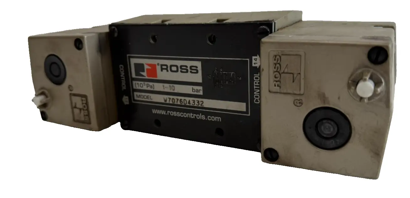 NEW ROSS CONTROLS W7076D4332 SOLENOID VALVE 120V 60HZ W7076D4332Z