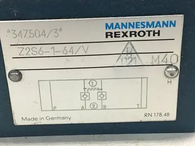 USED MANNESMANN REXROTH Z2S6164V