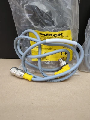 Lot Of 4 Turck RK 4.4T-1-WS 4.4T Actuator Sensor Cable (Fast Shipping)