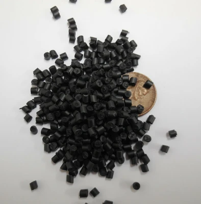 CPP TF20 Polypropylene Plastic Pellets Black Resin 10 Lbs 20 % Talc Filled PP