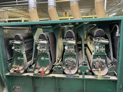 MISC. SPARE PARTS REMOVED FROM TIMESAVERS 337-4, 37", 4-HEAD WIDE-BELT SANDER