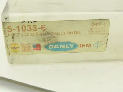 Danley IEM 5-1033-6 Demountable Guide Pin 1.25" x 9.4375" Precision Post