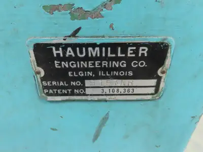 Haumiller Engineering 24" Stainless Vibratory Bowl Parts Feeder On A Stand 110v