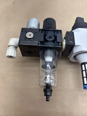 New Festo/burkert  Pneumatic Air Filter Assembly More Info In Description.