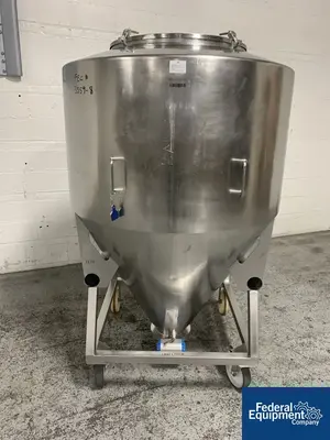 USED L.B. Bohle 1,400 Liter LB Bohle Bin, S/S