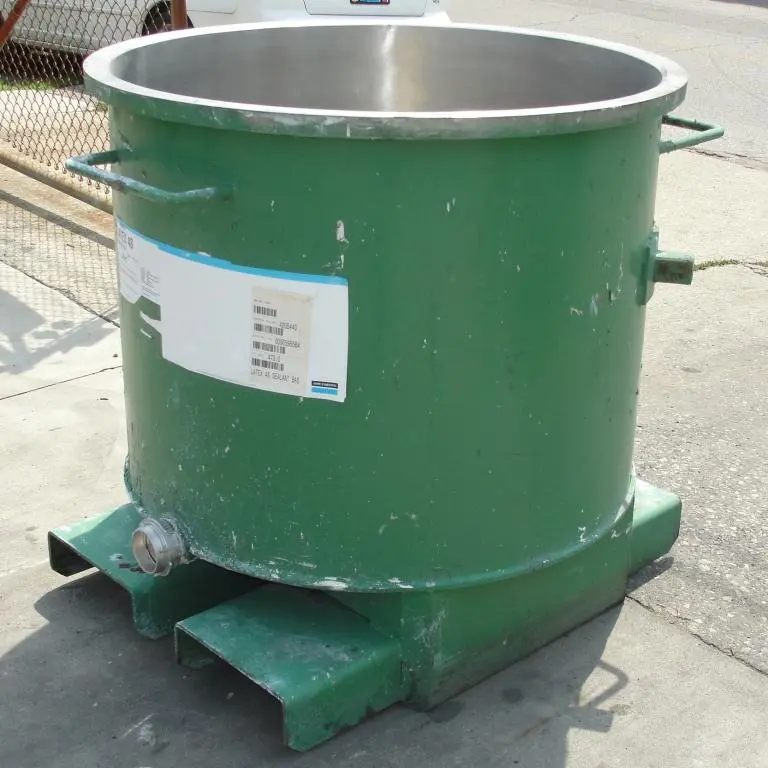 SPC6799  Mixer and Blender 125 gallon Ross change can Stainless Steel 39.25" inside diameter 31.5" inside height