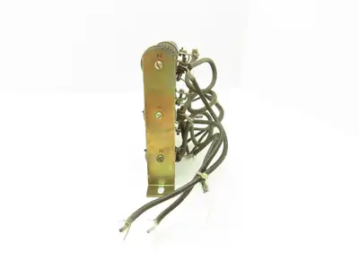 D50 Ceramic Rib Wound Resistor 50 Ohm 11.5" Set of 3 Chassis Mount Assy