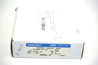 NEW ASHCROFT 35-1009SW-02L-XLJ PRESSURE GAUGE 351009SW02LXLJ
