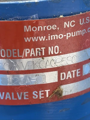 Used IMO _UNKNOWN_ Hydraulic Pumps Indiana US | J&J Industrial Supply #1567507
