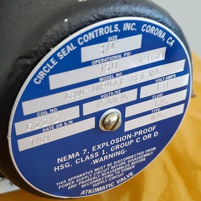 NEW Circle Seal Controls 16300-300P4CC1E