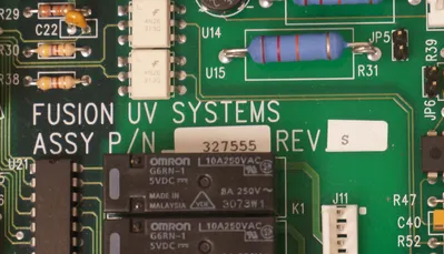 NEW FUSION UV SYSTEMS 327555 PC BOARD REV. S