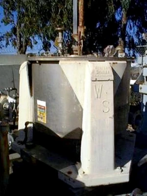 Western States 40 x 24 perforate basket centrifuge, 316SS.
