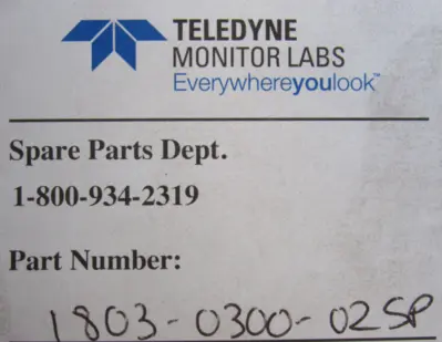 NEW TELEDYNE 1803-0300-02SP POWER SUPPLY REV. N 1803030002SP