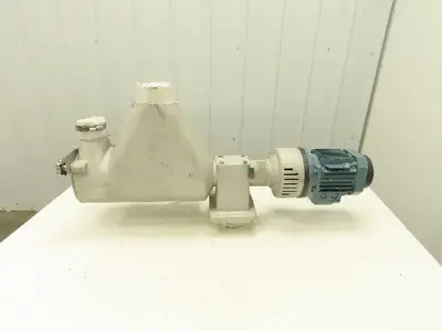 KEK Kemutec Mini C Centrifugal Rotary Screen Sifter Powder Processing .5HP 460V