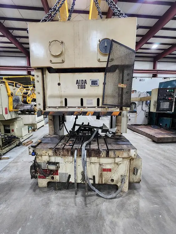 Used AIDA NC2-1100(2)E Gap Frame (OBS) Presses Michigan US | Midwest Press and Automation #1469378