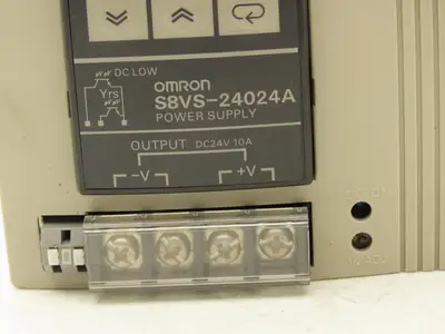 Omron S8VS-24024A Switch Mode Power Supply In 100-240VAC Out 24VDC 10A Lot of 2