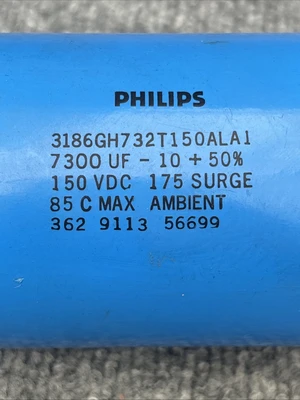 Used Philips 3186GH222T450DMA2 Capacitors California US | Davliegogo LLC #1707619