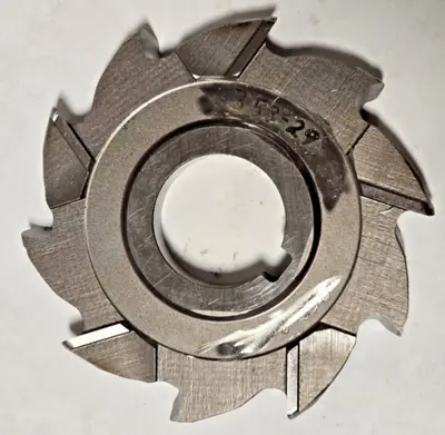 Niagara Milling Cutter 4" x 3/8 HIGH SPEED STEEL HSS resharpened