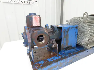 Gorman Rupp GHC1 1/2GF3-B0004 Positive Displacement Gear Pump 1.5"NPT 15GPM 3Hp