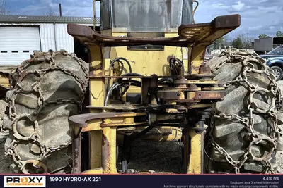 Used 1990 HYDRO-AX 221 Feller Bunchers Virginia US | Proxy Equipment #1378163