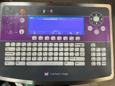 Markem-Imaje 9040 Ink Jet Printer with ENP35372/B Print head module