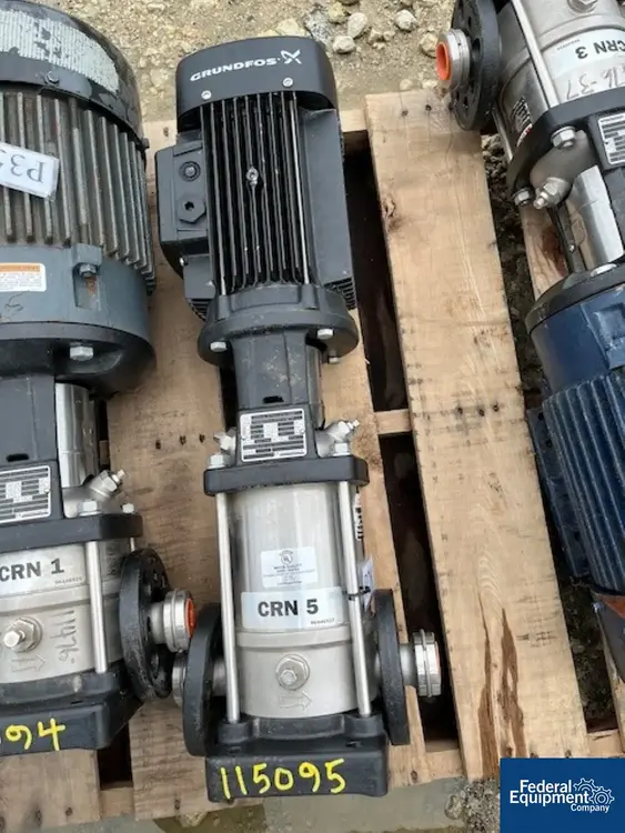 Used Grundfos Grundfos Pump, 316 S/S, 2 HP, Type CRN5 Pumps Texas US | Federal Equipment Company #1337769
