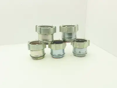 TC719US 3-1/2" EMT Conduit Compression Connector Insulated Throat Lot of 5