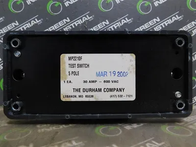 USED THE DURHAM COMPANY MP2210F